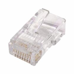 Cablenet 22-2103 ενωτικό καλωδίων RJ-45 Διαφανής (50PK RJ45 UTP Crimp Pl Strnd)