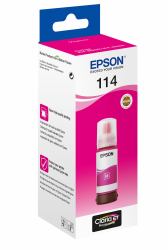 Epson 114 EcoTank Πρωτότυπο (Comp Epson G+G 114 EcoTank Bottle C13T07B340 Magenta 70ml Ink 6200 Pages)