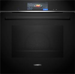 Siemens iQ700 HB778G3B1 φούρνος 71 L Μαύρος [Μαύρο], Ανοξείδωτο ατσάλι (warehouse linden----HB778G3B1 IQ700 [s)