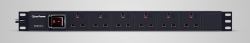 CyberPower PDU11310 μονάδα διανομής ρεύματος [PDU] 6 Έξοδος [οι] εναλλασσόμενου ρεύματος 1U Μαύρος [Μαύρο] (CYPWER PDU11310 PDU)