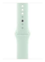 Apple MDTA4ZM/A Αξεσουάρ Για Smart Wearable Συγκρότημα Aquamarine Φθοριούχο ελαστομερές (-APPLE WATCH 46 AQUAMARINE SB M/L)