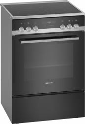 Siemens iQ500 HK9S5A240 cooker Freestanding cooker Electric Ceramic hob Black (Siemens iQ500 Rustfrit stÃ¥l Elektrisk)