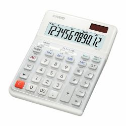 Casio DE-12E-WE αριθμομηχανή Επιφάνεια Εργασίας Βασική αριθμομηχανή Λευκός [Άσπρος] (Calculator Desktop Basic White - Warranty: 12M)