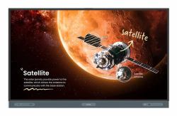 BenQ Board Pro RP7504 Διαδραστικός Πίνακας 190,5 cm [75"] 3840 x 2160 εικονοστοιχεία Οθόνη αφής Μαύρος [Μαύρο] HDMI (RP7504 75IN 3840X2160 450 C...