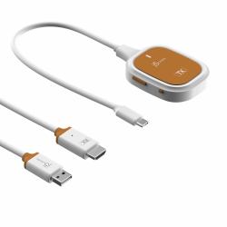 j5create JVWAW61 ασύρματος προσαρμογέας οθόνης USB Υψηλή ευκρίνεια [HD] Καλώδιο προέκτασης dongle (J5CREATE SCREENCAST FHD USB-C WL DISPLAY)