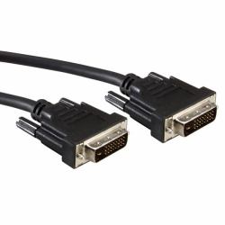 VALUE Monitor DVI Cable, DVI [24+1], Dual Link, M/M 7.5 m (DVI KABELDVIDUALLINK75M - )