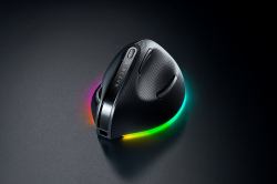 Razer Pro Click V2 Vertical ποντίκι Παγκόσμιος Δεξιού χεριού RF Wireless + Bluetooth + USB Type-C Οπτικός 30000 DPI (Pro Click V2 - Vertical Ed.)