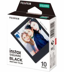 Fujifilm Instax Square Black Frame schwarz στιγμιαίο φιλμ 10 τεμάχια 62 x 62 mm (Instax Square Black Frame - Schwarz Instant Picture Film - 10 Pc[S] 62 X 62 Mm - Warranty: 12M)