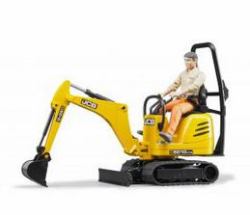 BRUDER 62002 όχημα παιχνίδι (BRUDER bworld - JCB Micro Excavator 80)