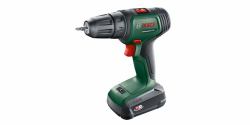 Bosch UniversalDrill 18V 1450 RPM Χωρίς κλειδί 1,2 kg Μαύρος [Μαύρο], Πράσινος [Πράσινο] (Wiertarko-wkretarka)