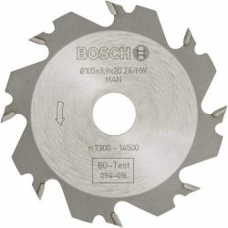 Bosch ‎3608641008 πριονόδισκος 10,5 cm 1 τεμάχια (Bosch slot mill 105x20-8 - 3608641008)