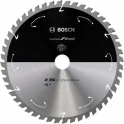 Bosch 2 608 837 728 πριονόδισκος 25 cm 1 τεμάχια (Bosch Standard for Wood rundsavsklinge)