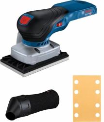 Bosch GSS 18V-13 PROFESSIONAL Τυχαίο τροχιακό τριβείο 1000 RPM 2000 OPM Μαύρος [Μαύρο], Μπλε, Κόκκινο (Bosch Professional GSS 18V-13 Solo Akk)