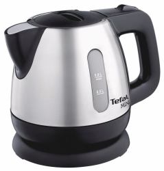 Tefal BI8125 ηλεκτρικός βραστήρας 0,8 L 2200 W Μαύρος [Μαύρο], Ανοξείδωτο ατσάλι (Tefal BI8125 elkedel 0,8 L 2200 W Sort)