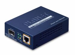 PLANET IEEE802.3af/at PoE 10/100/1000 μετατροπέας δικτυακών μέσων 1000 Mbit/s Μπλε (IEEE802.3af/at PoE 10/100/1000 - to 100/1000X SFP Converter - with UK power supply -...