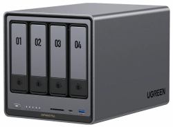 Ugreen NASync DXP4800 Plus NAS Επιφάνεια Εργασίας Intel® Pentium® 8 GB DDR5 UGOS Pro Μαύρος [Μαύρο] (UGREEN)