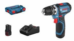 Bosch GSR 12V-15 FC Flex Professional 1300 RPM Χωρίς κλειδί 600 g Μαύρος [Μαύρο], Μπλε (Bosch GSR 12V-15 FC Professional - bor)