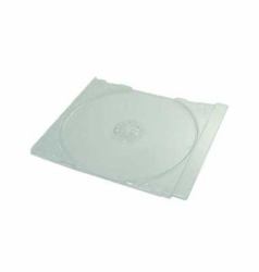 MediaRange BOX112-200 θήκη οπτικού δίσκου Πλαστικές διαφανείς θήκες 1 δίσκοι Διαφανής (Cd Tray For Jewelbox, For 1 - Disc, Machine Packing Grad...