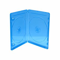 MediaRange Zubehör CD-/DVD-Rohlinge Θήκη Blu-ray 2 δίσκοι Μπλε (ZubehÃ¶r Cd-/Dvd-Rohlinge - Blu-Ray Case 2 Discs Blue - Warranty: 12M)