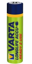 Varta AAA, 800mAh, NiMH Επαναφορτιζόμενη μπαταρία Νικέλιο Υδρόδιο Μέταλο [NiMH] (Varta Power Accu 56703 batteri x AAA t)