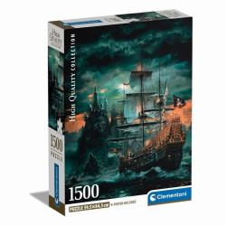 Clementoni High Quality Collection The Pirates Ship Παζλ 1500 τεμάχια Καλλιτεχνικά (Pirates Ship)