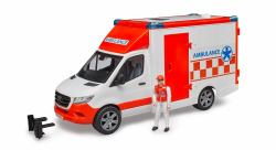 BRUDER 02676 όχημα παιχνίδι (bruder MB Sprinter Ambulanz mit Fahrer)