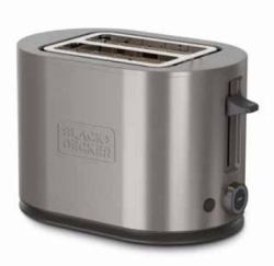 Black & Decker BXTOA901E 7 2 φέτα [-ες] 900 W Ανοξείδωτο ατσάλι (BLACK+DECKER Toaster 2 Slot Stainless)