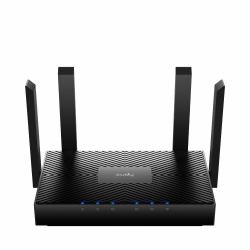 Cudy WR3000 ασύρματος δρομολογητής Gigabit Ethernet Διπλής ζώνης [2.4 GHz / 5 GHz] Μαύρος [Μαύρο] (*CUDY WR3000 Router Mesh Gigabit WiFi)