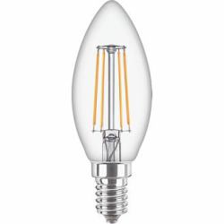 Philips 34726700 λαμπτήρας LED Θερμό λευκό 2700 K 4,3 W E14 F (34726700 Led Bulb Warm White - 2700 K 4.3 W E14 F - Warranty: 12M)