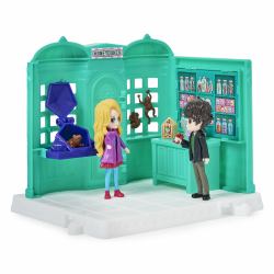 Wizarding World Harry Potter, Magical Minis Honeydukes Sweet Shop with 2 Exclusive Figures and 5 Accessories, Kids Toys for Ages 6 and up (Spin Master Wizarding World Harry Pott)