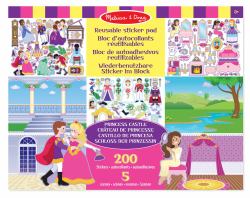 Melissa & Doug Reusable Sticker Pad - Princess Castle αυτοκόλλητο για παιδιά (Melissa & Doug Naklejka wielokrotnego)