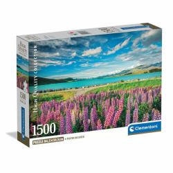 Clementoni High Quality Collection 31731 παζλ 1500 τεμάχια Τοπίο (1500 pcs. CB HQC Lupins at Lake Tekapo)