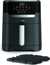 Tefal Easy Fry & Grill EY5058 Μονός 4,2 L Αυτόνομο 1550 W Φριτέζα ζεστού αέρα Μαύρος [Μαύρο] (EY5058 EASY FRY & GRILL XL PRECISION)