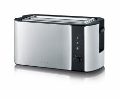 Severin AT 2590 toaster 2 slice[s] 1400 W Black, Silver (SeverinÃ?Ã AT 2590)