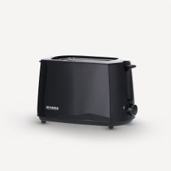 Severin 2287000 2 φέτα [-ες] 700 W Μαύρος [Μαύρο] (Severin Toaster AT 2287 black)