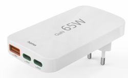 Hama 00201976 φορτιστής κινητών συσκευών Laptop, Power bank, Smartphone, Tablet Λευκός [Άσπρος] AC Γρήγορη φόρτιση Εσωτερικός [Εσωτε...