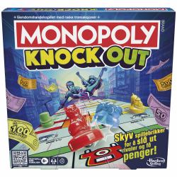 Monopoly Knockout 20 λεπτά Επιτραπέζιο παιχνίδι Οικονομική προσομοίωση (MONOPOLY KNOCKOUT [NO])