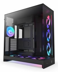 NZXT H9 Flow RGB+ Midi Tower Μαύρος [Μαύρο] (NZXT H9 FLOW RGB+ MID TOWER CASE BLACK)
