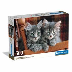 Clementoni High Quality Collection 35580 παζλ 500 τεμάχια Ζώα (500 pcs CB HQC Kittens)
