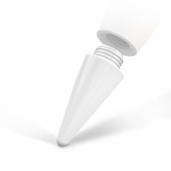 ZAGG 109913293 αξεσουάρ γραφίδας στυλό Γκρι (PRO STYLUS 2 REPLACEMENT TIPS - PACK OF 4[RETAIL BOX]-WHITE)