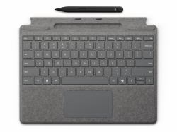 Microsoft Surface Pro Keyboard + Slim Pen QWERTY Microsoft Cover port Λευκόχρυσος [Πλατινένιος] (Surface Pro Keyboard + Slim - Pen Qwerty Microsoft Cover - Port Platinum - War...