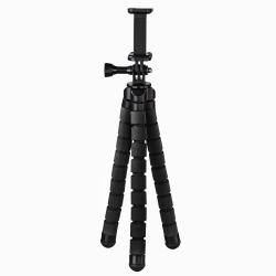 Hama Flex τρίποδο Κάμερα Smartphone/Action 3 πόδι [-ια] Μαύρος [Μαύρο] (Hama Flex kamerastativ Smartphone/acti)