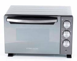 Rommelsbacher BGS 1400 φουρνάκι 22 L Μαύρος [Μαύρο], Άργυρος Γκριλ (Rommelsbacher BGS 1400 toaster ovn 22)