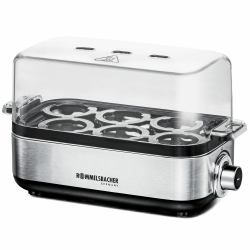 Rommelsbacher ER 600 egg cooker 6 egg[s] 400 W Stainless steel, Transparent (Rommelsbacher egg cooker ER 600 up to)