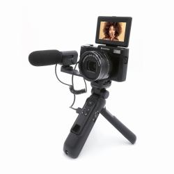 AgfaPhoto Realishot VLG-4K 24 MP CMOS Μαύρος [Μαύρο] (AGFAPHOTO Vlogging Camera Realishot 5x)