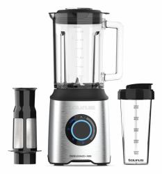 Taurus Prior Advance + 2 L Επιτραπέζιο μπλέντερ 1800 W Μαύρος [Μαύρο], Ανοξείδωτο ατσάλι (TAURUS Jar Blender 1800W Pulp Filter)
