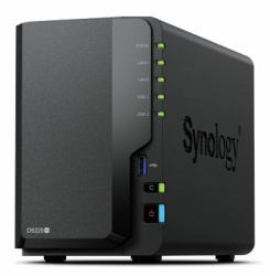 Synology DiskStation DS225+ 2 Bay NAS Επιφάνεια Εργασίας Intel® Celeron® J4125 2 GB DDR4 Synology DSM Μαύρος [Μαύρο] (Synology DS225+ 2-bay Plus series - Intel Celeron...
