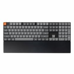 Keychron PR60 υποστηρικτικό καρπού Σιλικόνη Μαύρος [Μαύρο] (Keychron K5 Pro/K5 SE/K5 Max Silicone)