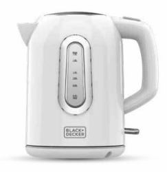 Black & Decker BXKE2204E ηλεκτρικός βραστήρας 1,7 L 2200 W Λευκός [Άσπρος] (Black & Decker BXKE2204E elkedel 1,7 L)