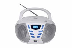 Blaupunkt BB7-WH φορητά στερεοφωνικά συστήματα Ψηφιακός 2,4 W FM Γκρι Αναπαραγωγή MP3 (Bb7-Wh Portable Stereo System - Digital 2.4 W Fm Grey Mp3 - ...